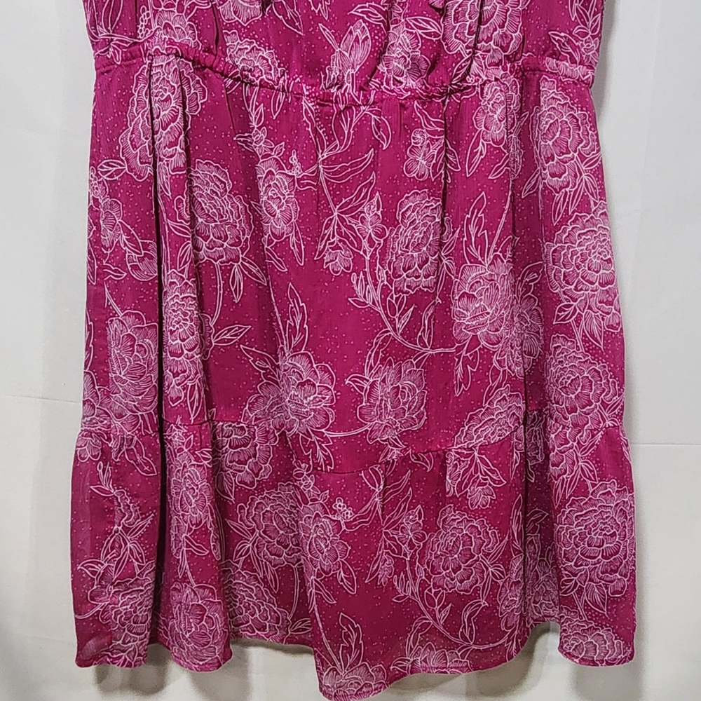 Merona Pink Sleeveless Midi Dress-Size XXL - Picture 4 of 14